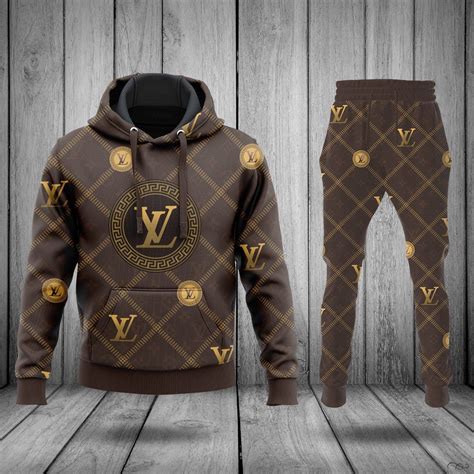 men louis vuitton hoodie|Louis Vuitton sweatsuit.